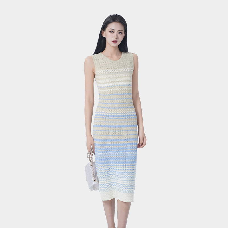¿Por qué vale la pena agregar a tu guardarropa un vestido sin mangas de punto Lyocell Tencel?