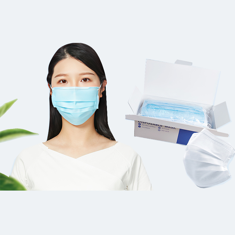 Fábrica de mascarillas planas quirúrgicas desechables personalizadas | Sala limpia y plomo rápido